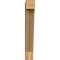 Ekena Millwork Traditional Block Rough Sawn Bracket, Western Red Cedar, 6"W x 30"D x 42"H BKT06X30X42TRA05RWR - alternate 2